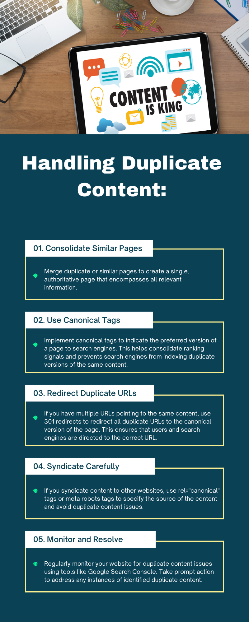 Handling Duplicate Content